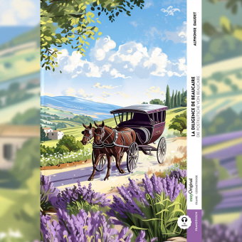 La diligence de Beaucaire / Die Postkutsche von Beaucaire (Buch + Audio-Online) - Frank-Lesemethode