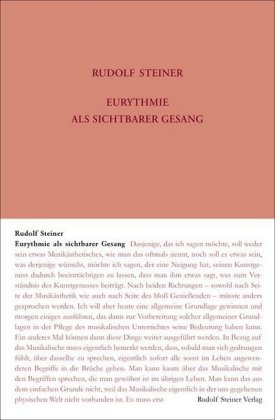 Eurythmie als sichtbarer Gesang