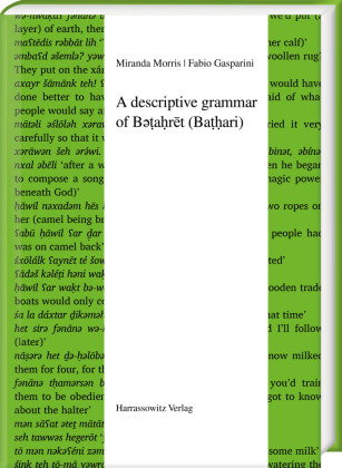 A descriptive grammar of B ahr t (Ba hari)