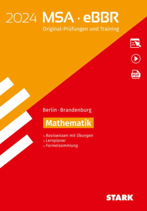 STARK Original-Prüfungen und Training MSA/eBBR 2024 - Mathematik - Berlin/Brandenburg, m. 1 Buch, m.