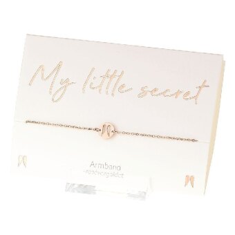 Crystals Armband - My little secret - rosévergoldet - Engelsflügel