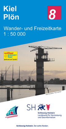 Wander- und Freizeitkarte Kiel Plön