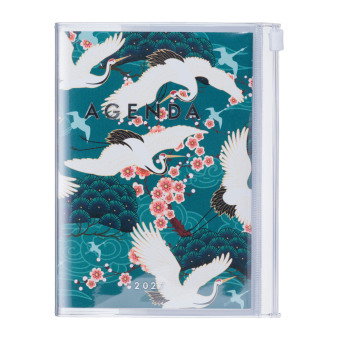 Mark's 2026/2027 Diary A6 Japan, Birds, Green
