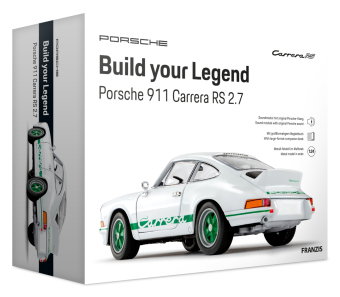 FRANZIS 67267 - Porsche 911 Carrera RS 2.7 - Build your Legend Grand-Prix-Weiß