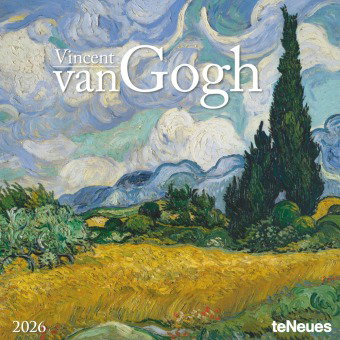 teNeues - Vincent van Gogh 2026 - Kunst-Wandkalender 30x30 cm (30x60 cm geöffnet) | Broschürenkalend