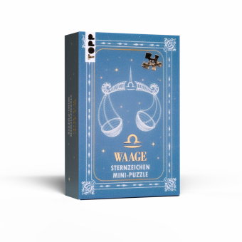 Sternzeichen Mini-Puzzle Waage