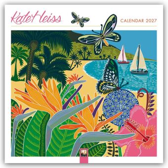 Kate Heiss Kunstkalender 2027 - Original Flame Tree Publishing-Kalender [Kalender]