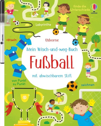 Mein Wisch-und-weg-Buch: Fußball