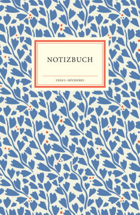 Notizbuch Insel-Bücherei »Blauer Blätterzauber«