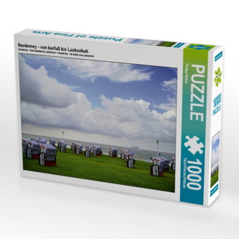 CALVENDO Puzzle Norderney - von barfuß bis Lackschuh | 1000 Teile Lege-Größe 64x48cm Foto-Puzzle für