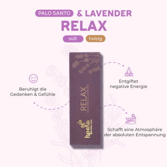 Palo Santo & Lavendel Räuchertabletten