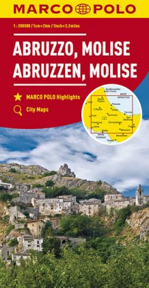 MARCO POLO Regionalkarte Italien 10 Abruzzen, Molise 1:200.000. Abruzzes, Molise / Abruzzo, Molise /