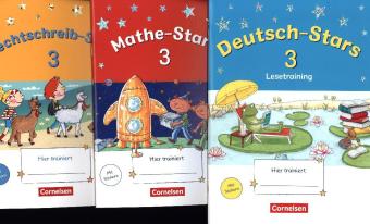 STARS - starke Übungshefte - Basiskompetenzen Deutsch und Mathematik - 3. Schuljahr