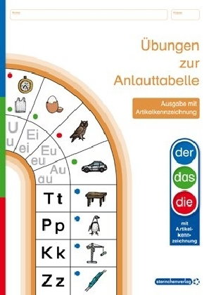 Übungen zu den Anlauten - Lernheft