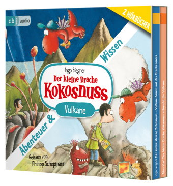 Der kleine Drache Kokosnuss - Abenteuer & Wissen - Vulkane 07, 2 Audio-CD