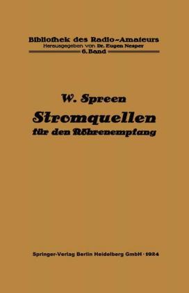 Stromquellen für den Röhrenempfang