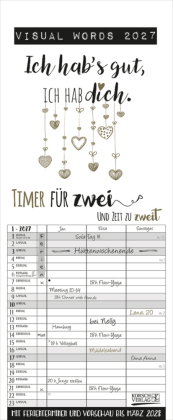 Visual Words Timer für 2 2027