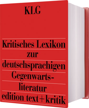 Kritisches Lexikon zur deutschsprachigen Gegenwartsliteratur (KLG)