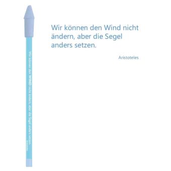 Bleistift blau, Aristoteles