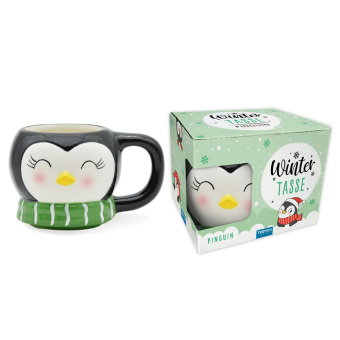 Trötsch Wintertasse Pinguin klein