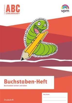 Buchstaben-Heft Druckschrift Klasse 1/2