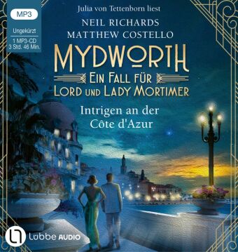Mydworth - Intrigen an der Côte d'Azur, 1 Audio-CD, 1 MP3