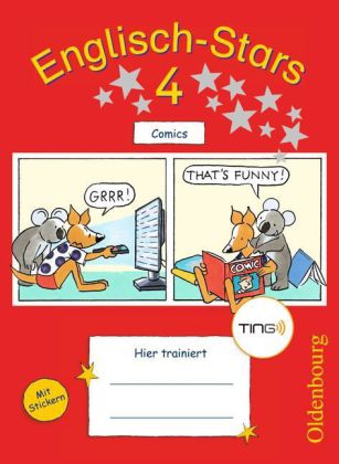 Englisch-Stars - BOOKii-Ausgabe - 4. Schuljahr - Comics