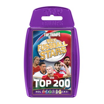 Top Trumps Weltfussballstars TOP 200 - Pack 4