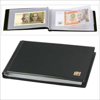 Banknotenalbum Pocket mit 20 Blättern