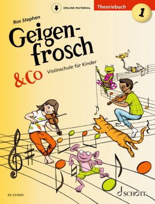 Geigenfrosch & Co: Theoriebuch 1
