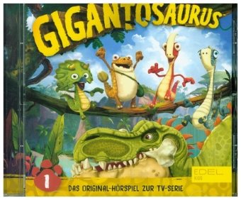 Gigantosaurus - Mazus Mutprobe. Tl.1, 1 Audio-CD