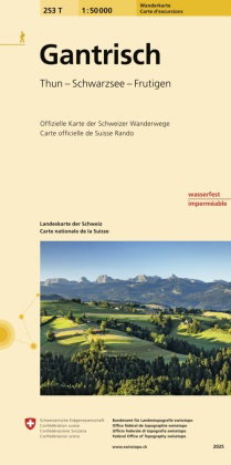 253T Gantrisch Wanderkarte