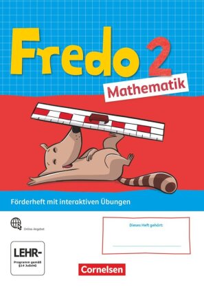 Fredo - Mathematik - Ausgabe A - 2021 - 2. Schuljahr Förderheft mit interaktiven Übungen auf scook.d