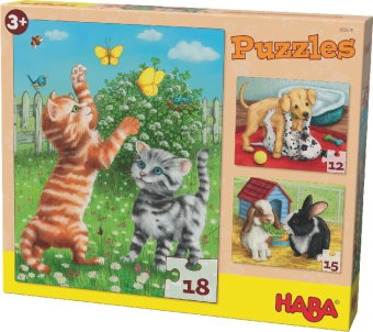 Haustiere (Kinderpuzzle)
