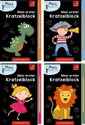 Meine ersten Kratzelbilder