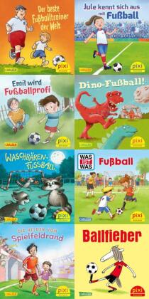 Pixi-8er-Set 310: Pixi im Fußballfieber (8x1 Exemplar), 8 Teile