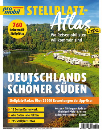 promobil Stellplatz-Atlas 01/2026