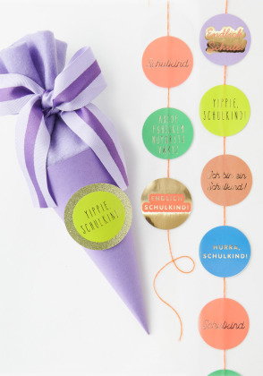 Sticker Schulkind FSC MIX, 100 Stk