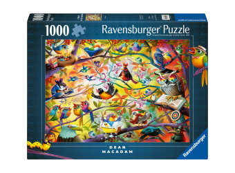 Erwachsenenpuzzle 1000 Teile - Dean MacAdam: Fleißige Vögelchen