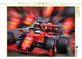 CALVENDO Puzzle Charles Leclerc aus Monaco ist erst der dritte Monegasse in der Formel 1 und startet