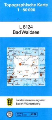 Topographische Karte Baden-Württemberg, Zivilmilitärische Ausgabe - Bad Waldsee