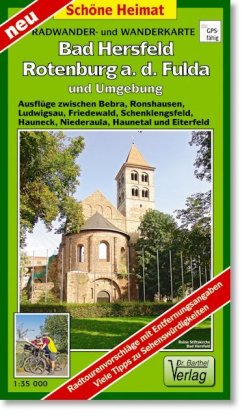 Doktor Barthel Karte Bad Hersfeld, Rotenburg a. d. Fulda und Umgebung