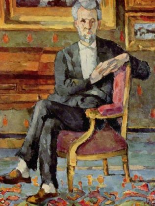 Paul Cézanne - Porträt Victor Chocquet sitzend - 500 Teile (Puzzle)