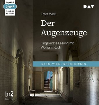 Der Augenzeuge, 1 Audio-CD, 1 MP3