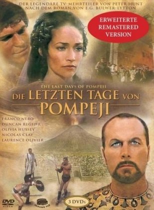 Die letzten Tage von Pompeji, 3 DVDs, deutsche u. englische Version