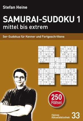 Samurai-Sudoku 1 mittel bis extrem. Tl.1