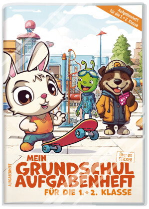 Mein Grundschul-Aufgabenheft 1. und 2. Klasse A5 [Schulstarter] EM