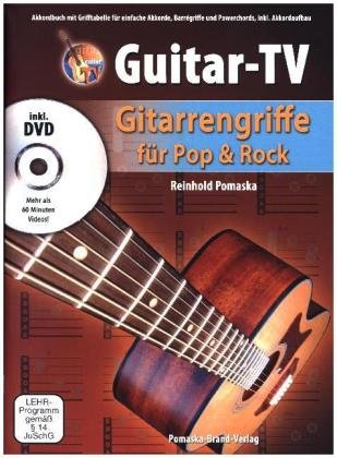 Guitar-TV: Gitarrengriffe für Pop und Rock mit DVD, m. 1 DVD-ROM