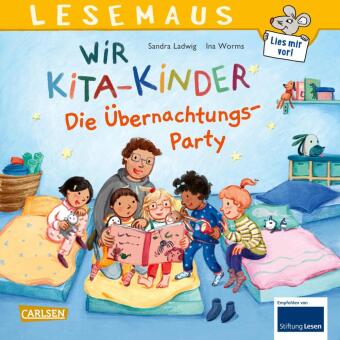 LESEMAUS 166: Wir KiTa-Kinder - Die Übernachtungs-Party