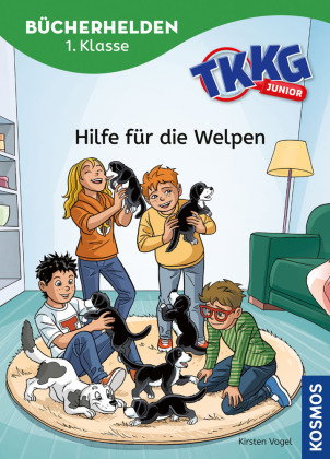 TKKG Junior, Bücherhelden 1. Klasse, Hilfe für die Welpen